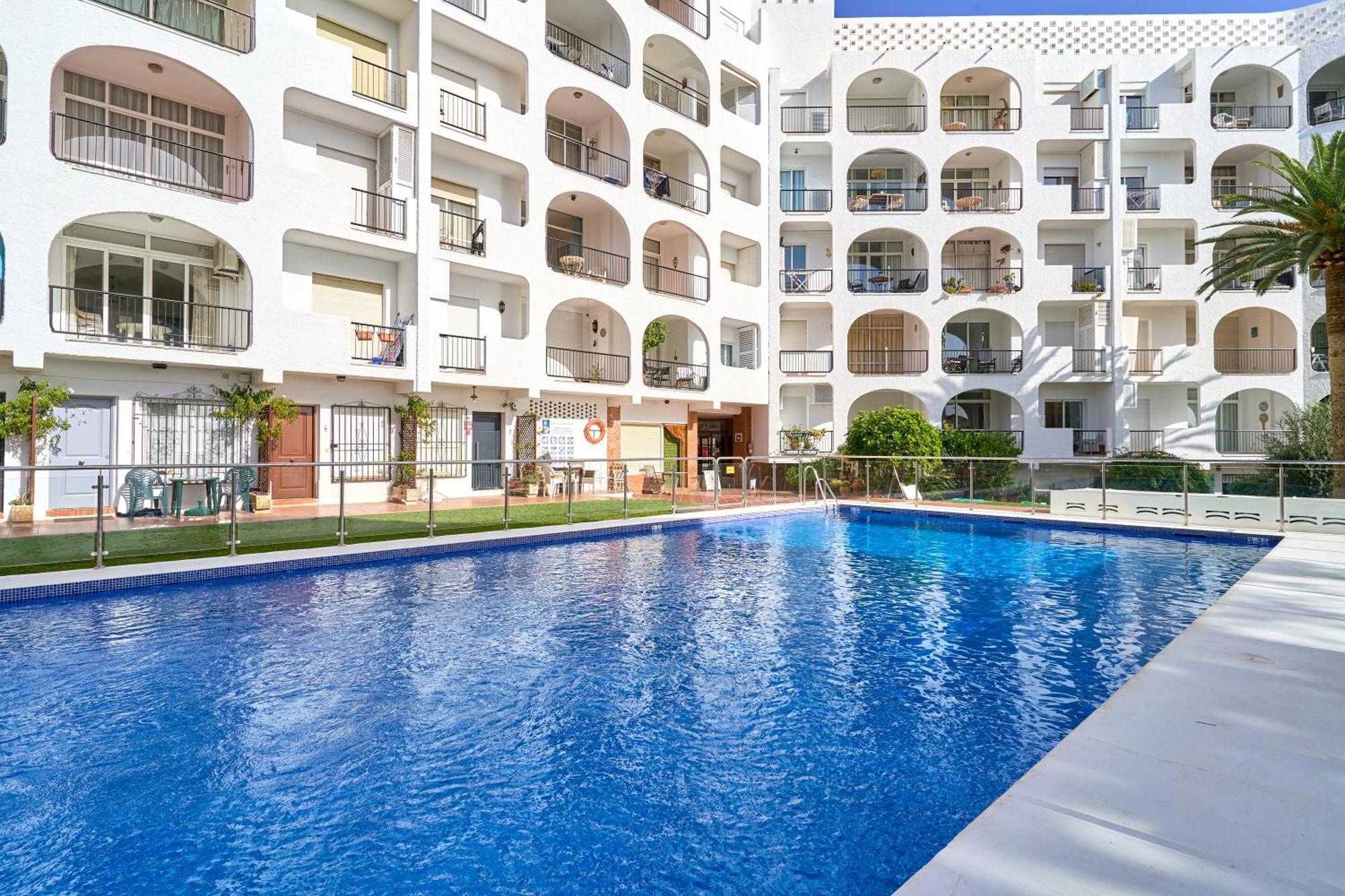 Ferienwohnung Spectacular Sea Views, 2 Bed,2 Bath Nerja Exterior foto