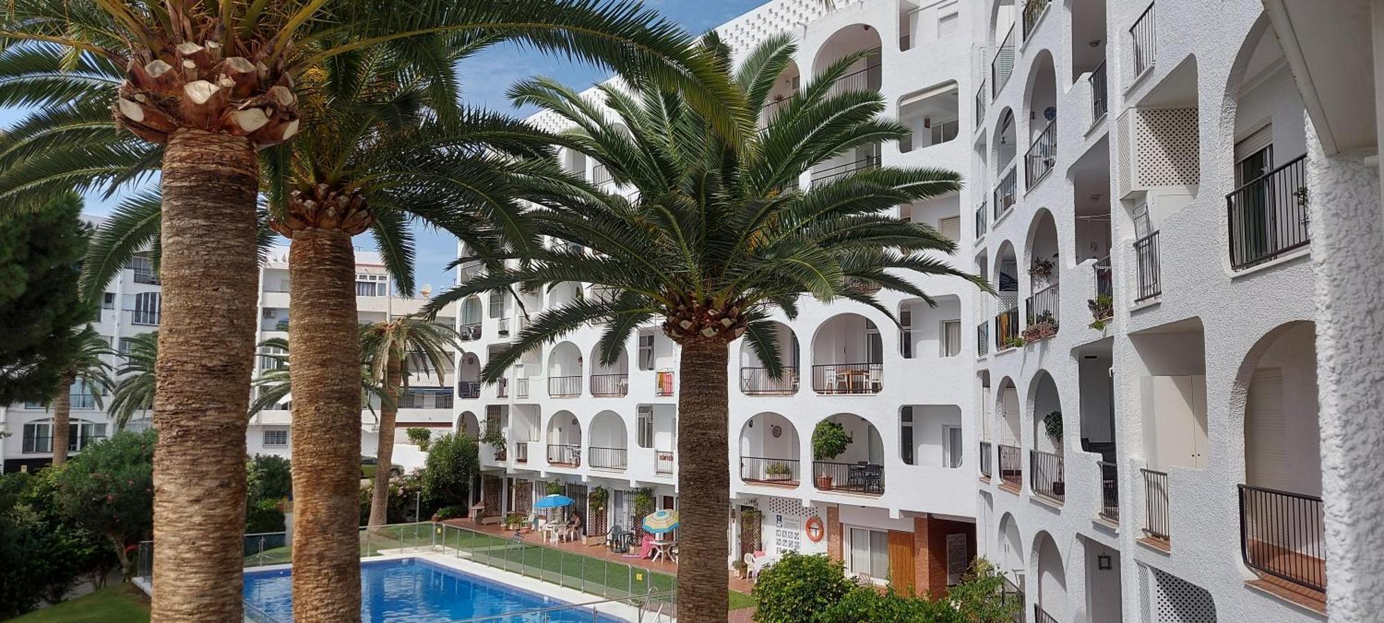 Ferienwohnung Spectacular Sea Views, 2 Bed,2 Bath Nerja Exterior foto